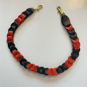 Clare V. Shoulder Strap Leather Links